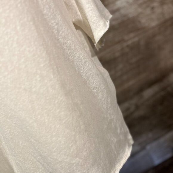 Urban Outfitters Project Social T - cream with notched neck - S 🙂 3/$15 - Picture 2 of 8